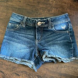 Girls Justice premium Jean shorts. Size 8 regular